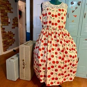Vintage Style Apples Dress